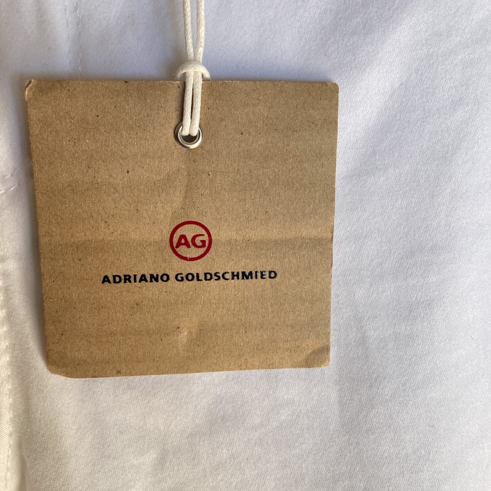 Adriano Goldschmied Legging Jeans Womens 28 Handcrafted White Denim 28R NWT $198 - Picture 12 of 16